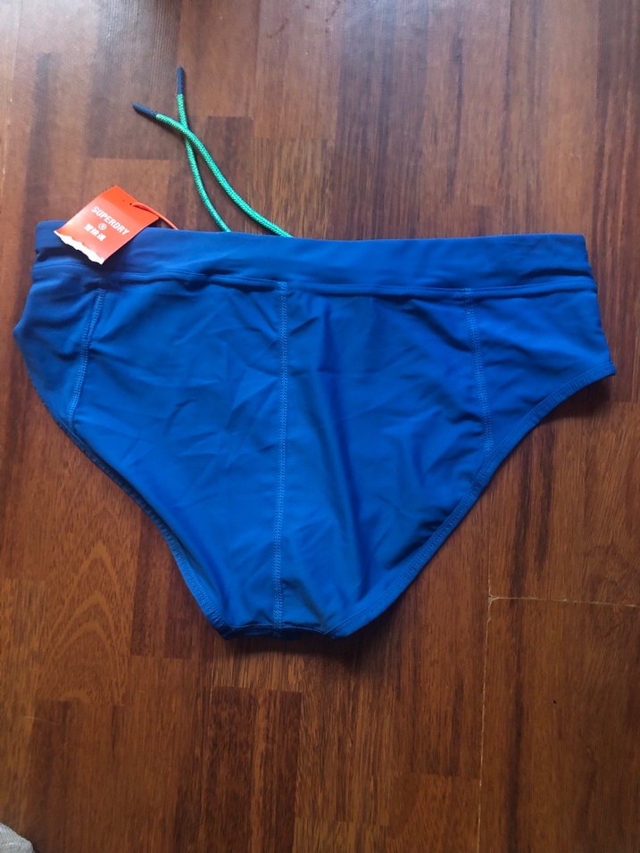 SuperDry Erkek Mavi  Mayo - Görsel 3