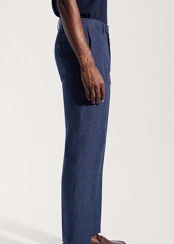 Mango Keten Pantolon - Görsel 4