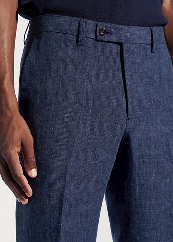 Mango Keten Pantolon - Görsel 3