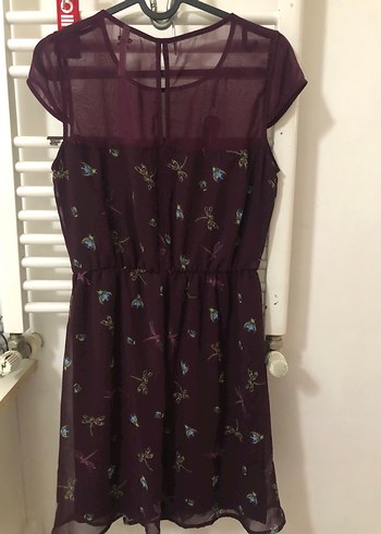 Stradivarius Bohem Salaş Elbise - Görsel 4