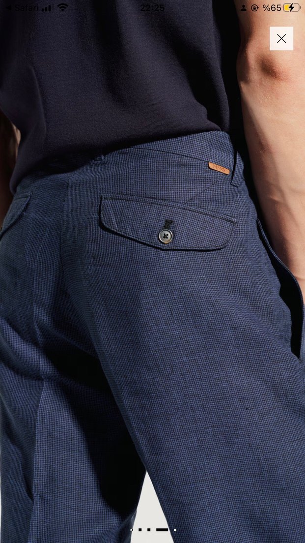 Mango Keten Pantolon - Görsel 3