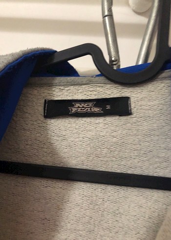 Gri Fermuarlı Erkek Kapüşonlu Sweatshirt - Görsel 4