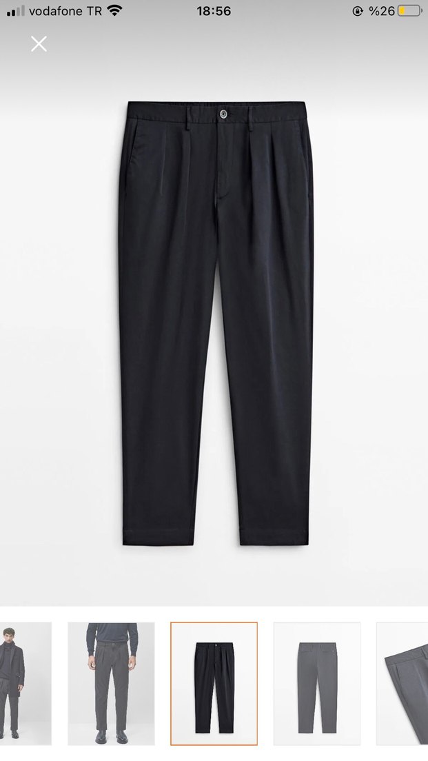 Massimo Dutti Chino Pantolon - Görsel 3