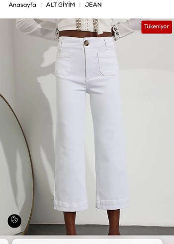 5in1Canpolat Cropped Jean - Görsel 3