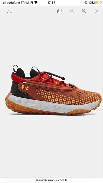Under Armour UA HOVR? Summit Fat Tire Delta Koşu Ayakkabısı