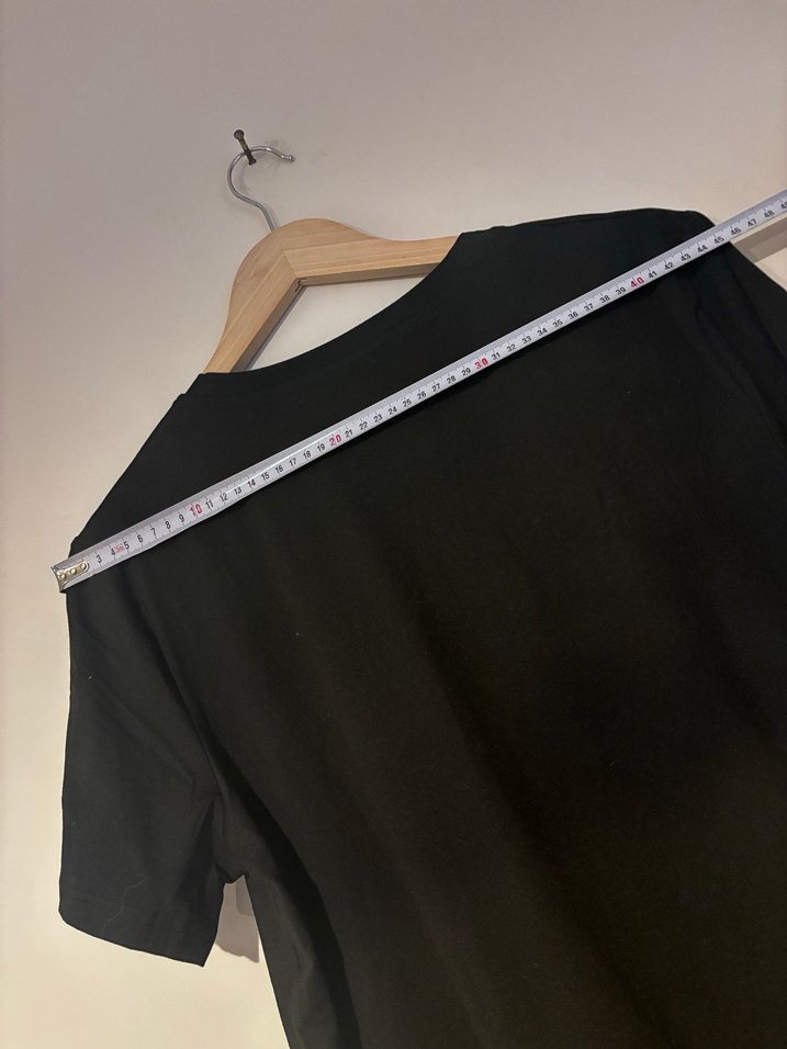 Siyah Baskılı WLW T-shirt - Görsel 5