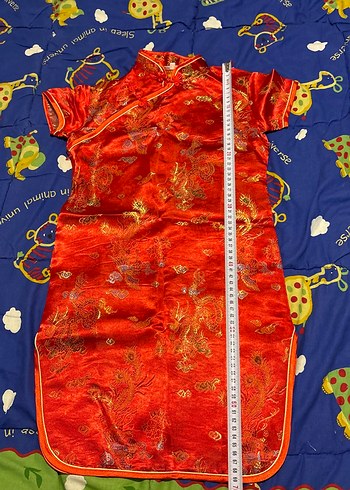 Özgün doğu motifli işlemeli elbise - Görsel 5