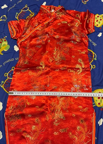 Özgün doğu motifli işlemeli elbise - Görsel 6