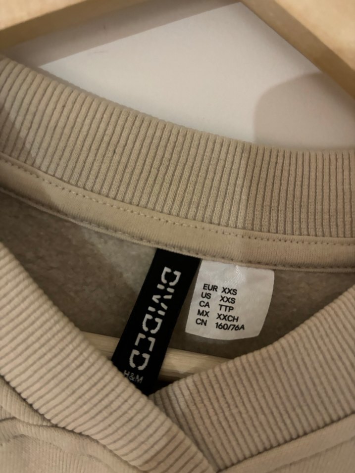 Bej H&M Kadın Sweatshirt - Görsel 2