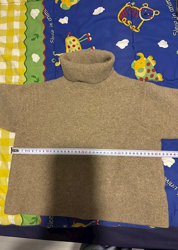 Uniqlo yün boyunlu kazak - Görsel 5