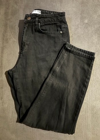 Siyah Mom Jean