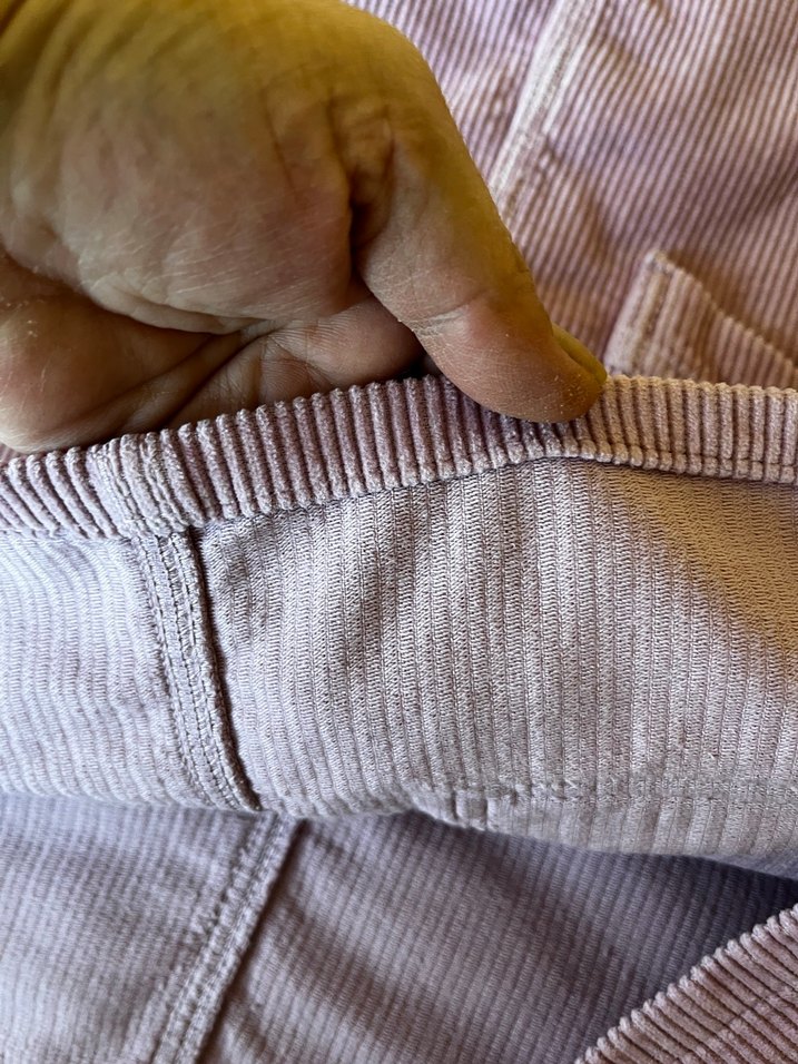 Mor kadife askılı salopet elbise - Görsel 4