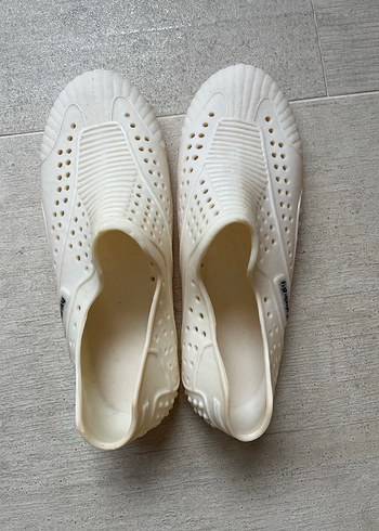 Erkek Beyaz Kauçuk deniz Ayakkabısı - Görsel 2