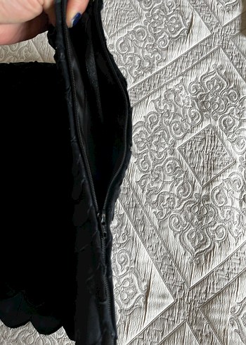 İşlemeli Straplez Fırfırlı Bustiyer - Görsel 7