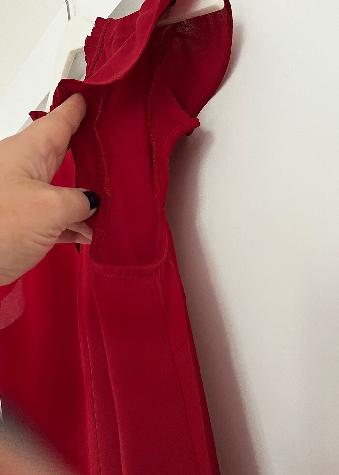 Bayan şifon gömlek - Görsel 3