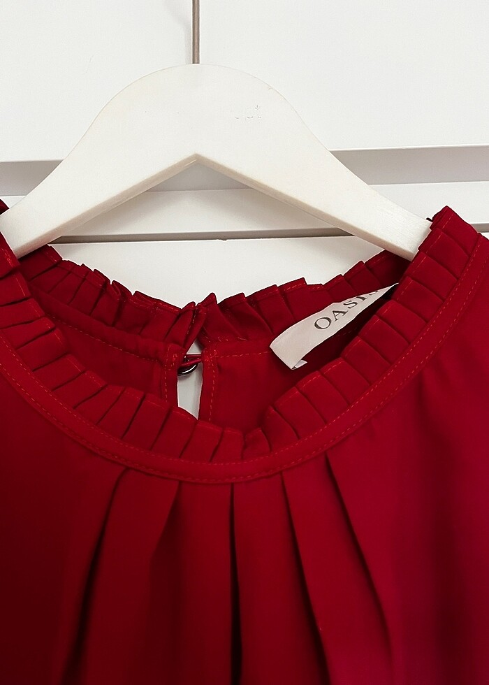 Bayan şifon gömlek - Görsel 5