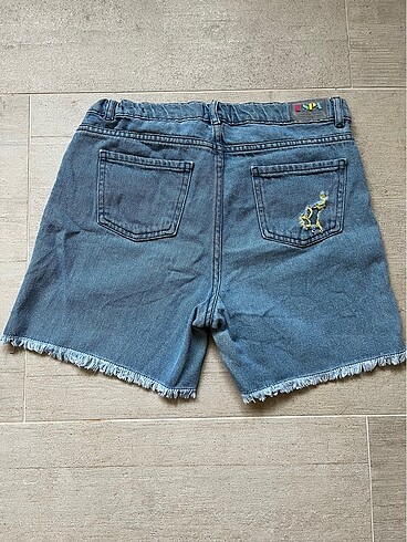 U.S Polo Assn. Kız çocuk kot şort