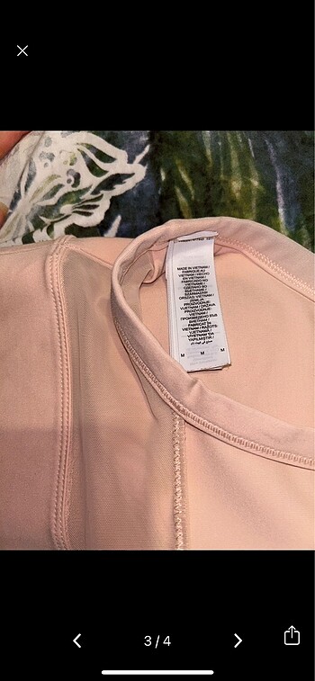 m Beden Nike Sporcu Sütyeni Açık Pembe