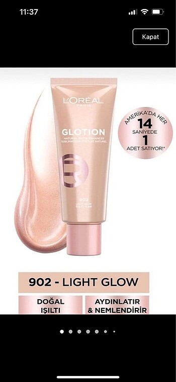 Loreal Glotion Makyaj Bazı ACİLLLL