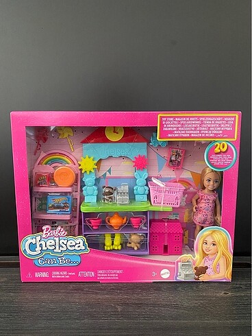 Barbie Chelsea Oyuncak Dükkanı Oyun Seti