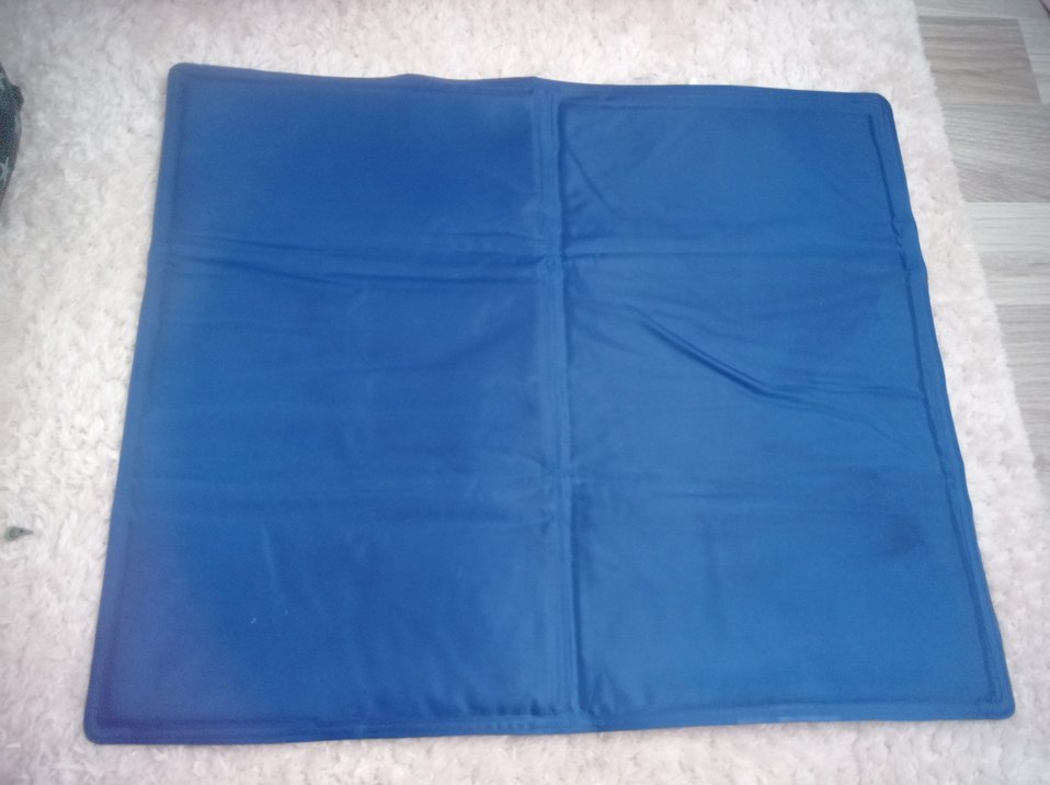 Parlak Mavi Evcil Hayvan Soğutma Matı - Görsel 3