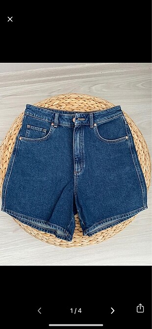 Mavi jeans kot şort
