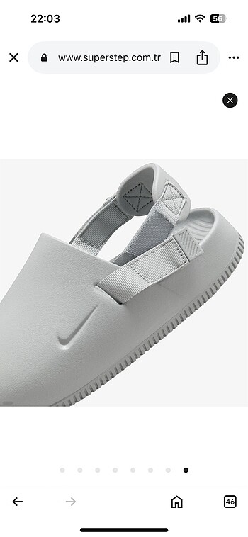 Nike calm sandalet - Görsel 6