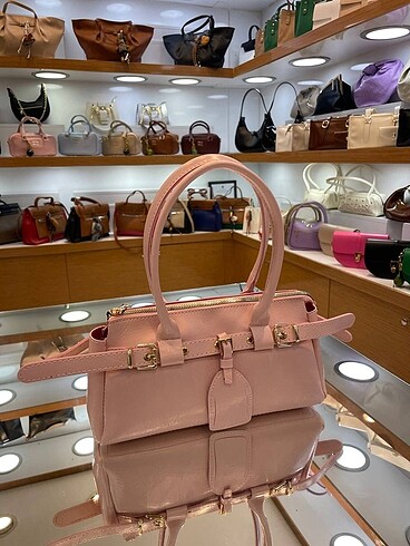 Hermes Pembe çanta
