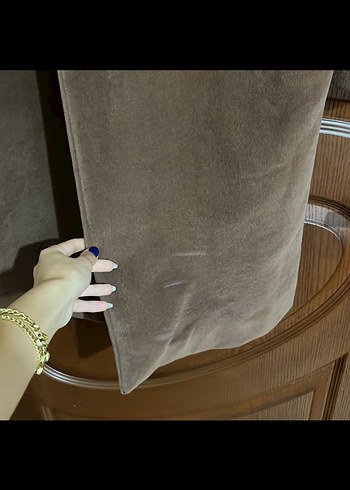 KAHVERENGİ KADIN KABAN - Görsel 4