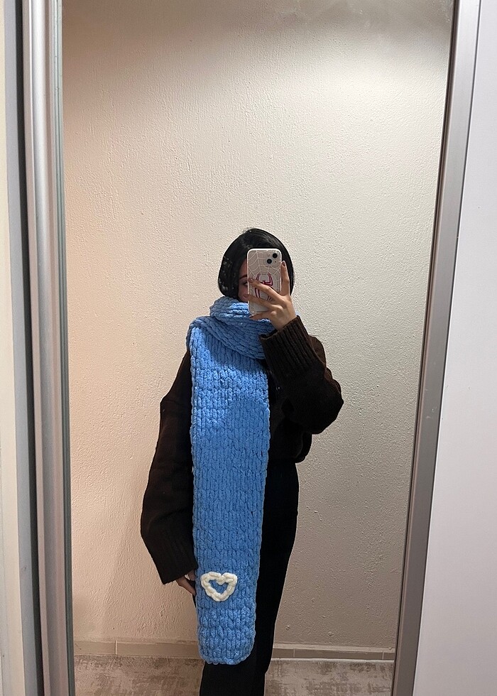 ALİZE PUFFY ATKI - Görsel 2