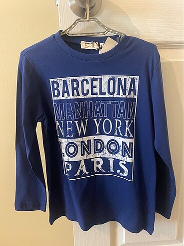 Koton KOTON Erkek Çocuk Uzun Kol Tshirt (5-6yaş)