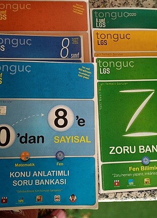 Tonguç yayınları 8.sınıf