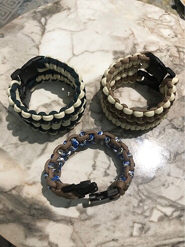  Beden Paracord bileklik