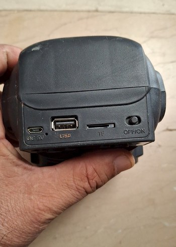 GRECTnICE GTS-1961 Siyah Bluetooth Hoparlör - Görsel 3