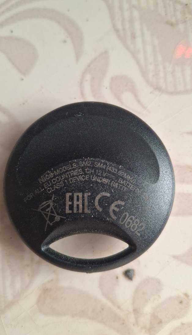 Nice smilo otomatik kapı uzaktan kumandası - Görsel 2