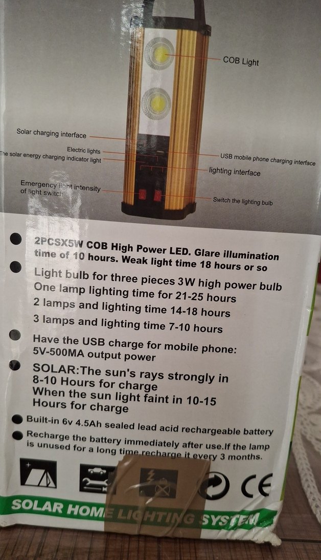 Everton Güneş Enerjili Ev Aydınlatma Sistemi - Görsel 4