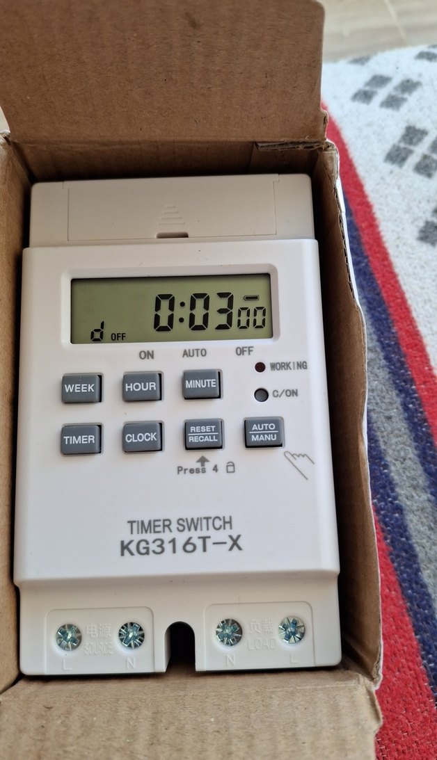 Diger KG316T-X Zamanlayıcı Anahtarı - Görsel 2
