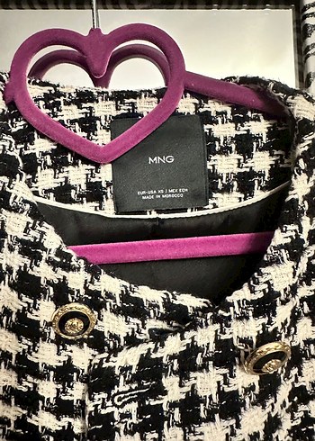 MANGO Orijinal Tüvit Ceket - Görsel 3