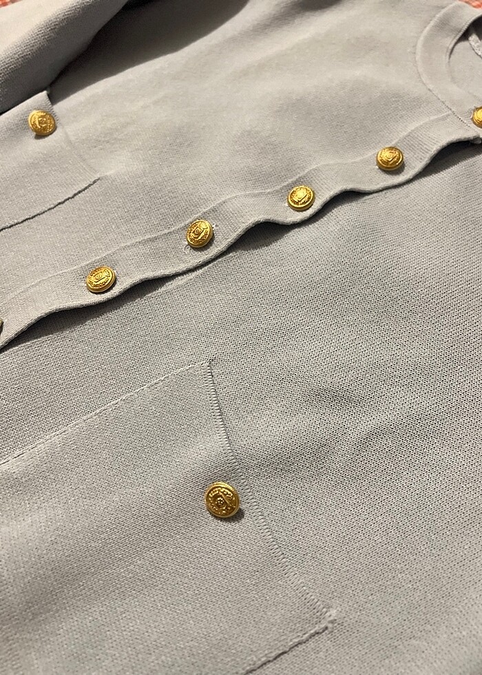 ZARA Bebe Mavi Hırka - Görsel 3