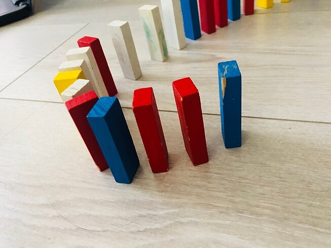 Beden Renk Renkli Ahşap oyuncak
