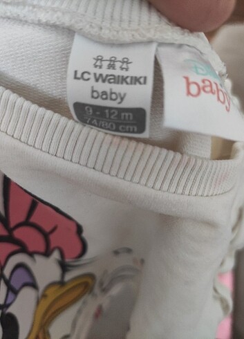9 Ay Beden pembe Renk LC Waikiki alt üst takım 