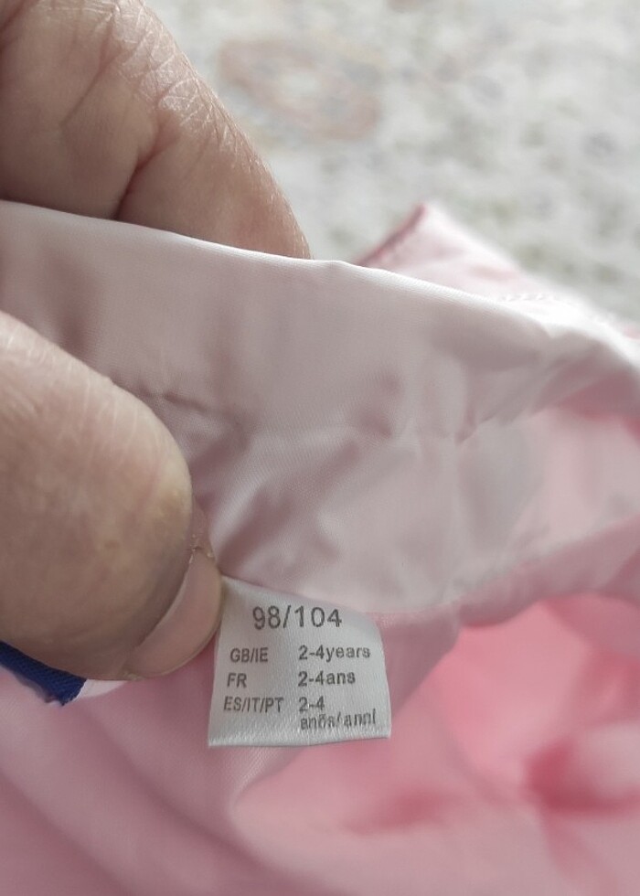 Kız çocuk yağmurluk  - Görsel 3