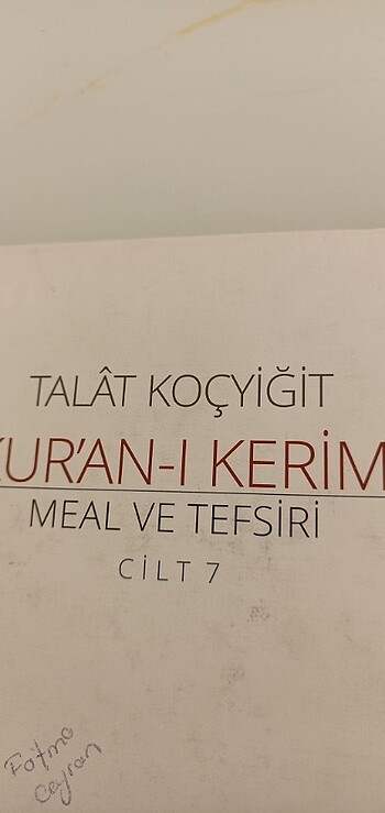 Tefsir kitabı 