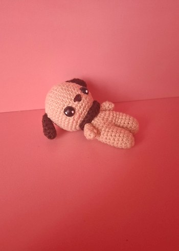 Beden Köpek Figürlü Amigurumi (Anahtarlık)