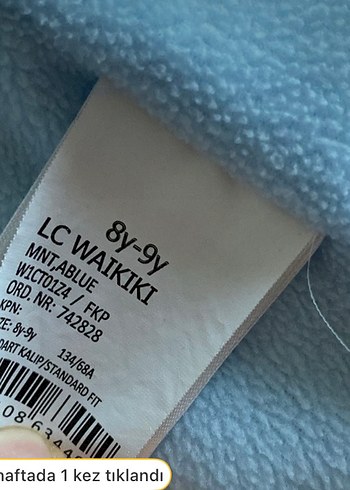 Beden mavi Renk Kapüşonlu Mavi kız çocuk mont