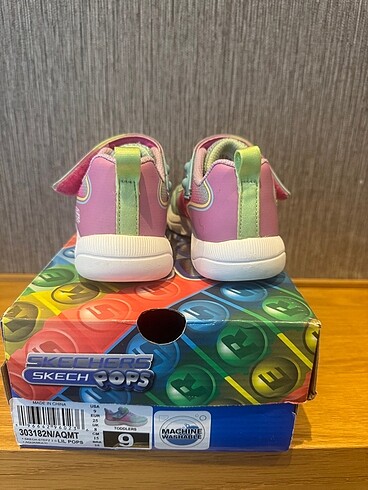 25 Beden turkuaz Renk Skechers 25 numara spor ayakkabı