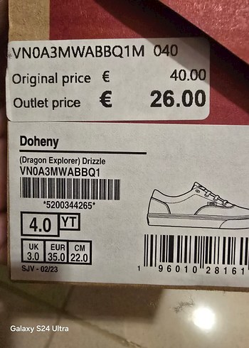 Renkli Desenli Vans Çocuk Spor Ayakkabı - Görsel 4