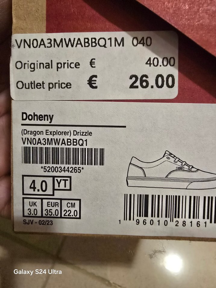 Renkli Desenli Vans Çocuk Spor Ayakkabı - Görsel 4