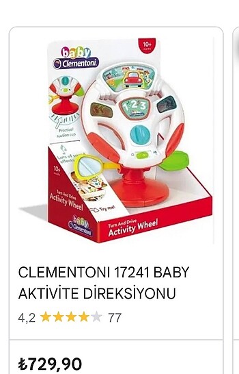 Clemantoni direksiyon ve bebeyatmaz