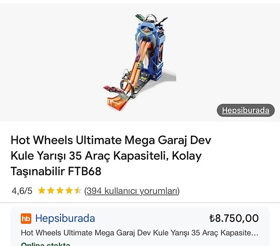  Hot wheels ultimate mega garaj